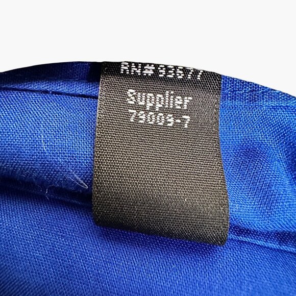 J. Ferrar Mens Slim Fit Stretch Blue Long Sleeve Button-Up Shirt XXL - Picture 4 of 10